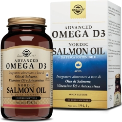 Advanced Omega D3 - Heart health supplement 120 pearl