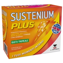 Sustenium Plus Tropical - Energy supplement 22 sachets
