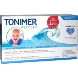 Tonimer Physio - sterile isotonic solution 20 vials