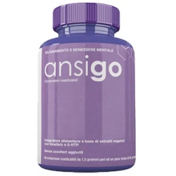 Ansigo - Mood Supplement 40 chewable tablets