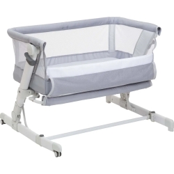 Next2Me PopUp - Grey Mist co-sleeping cot