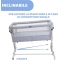 Next2Me PopUp - Grey Mist co-sleeping cot