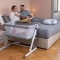 Next2Me PopUp - Grey Mist co-sleeping cot