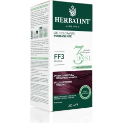 3 Dosi - permanent Hair dye gel 300 ml - FF3 plum