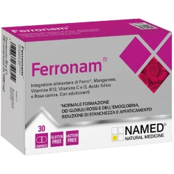 Ferronam - iron and vitamin supplement 30 tablets