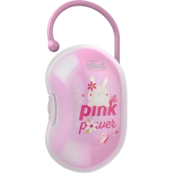 Easy Box Pink - Double soother holder