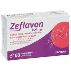Zeflavon 500 mg - venous insufficiency treatment 60 tablets