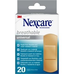 Breathable Universal - 20 patches size 25 mm x 72 mm