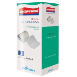 Self-Adhesive Light Compression Bandage Size 12cm x 4 meters