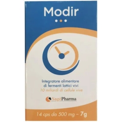 Modir Intestinal health supplement 14 capsules of 500 mg