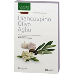 Biancospino olive garlic - Heart Health Supplement 20 ampoules