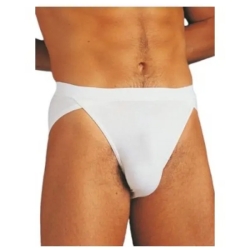 Men's Jock Slip Size 5 Color White