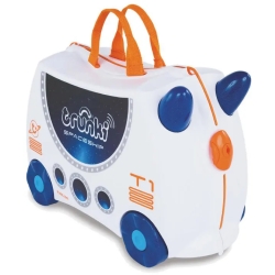 Skye Fluo White Riding Suitcase