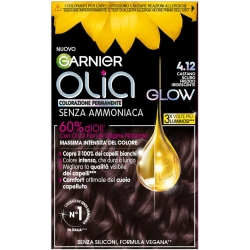Olia - Permanent Color Without Ammonia N.4,12 Dark brown