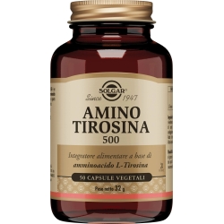 Amino Tirosina 500 - L-tyrosine Supplement 50 pills