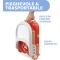 Pocket Snack - Red Booster Seat