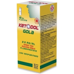 Ketodol Gola - Spray against sore throat 15 ml