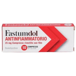 Fastumdol Anti-inflammatory 25 mg - Pain treatment 10 tablets