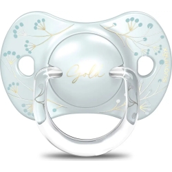 Gold Edition 0-6 m - Silicone teat pacifier - blue