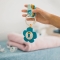 Musical teether ring - blue