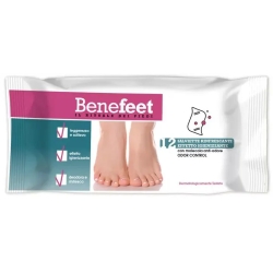 Benefeet - 12 Refreshing Wipes for the feet with Sanitizing Effect