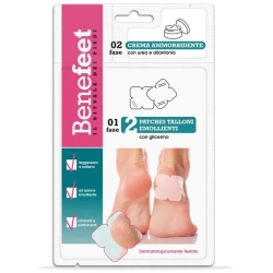 Benefeet - 2 Patches for Heels + softening cream