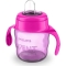 Easy cup 6m + soft spout 200 ml pink