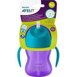 Cup with flexible straw 9m + 200 ml