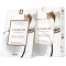 Coconut oil - 3 tencel sheet Nourishing masks