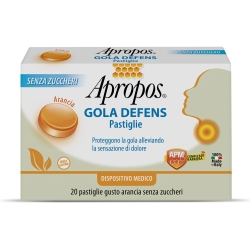 Gola Defens Arancia - 20 sore throat tablets
