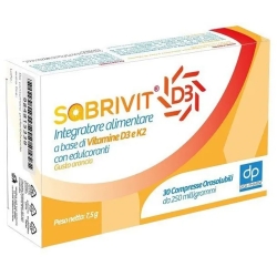 Sabrivit D3 - Vitamin D3 And K2-7 Supplement 30 Tablets