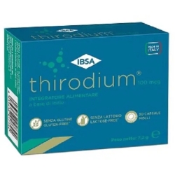 Thirodium 100 mcg - Thyroid Support Supplement 30 capsules