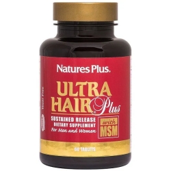 Ultra Hair Plus with MSM - Hair Grow Supplement 60 Tablets