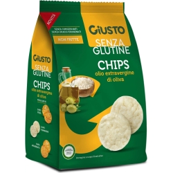 senza glutine - Chips with Extra Virgin Olive Oil 40 g