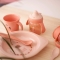 Forest - baby bottle with rigid spout 6m+ pink 200 ml