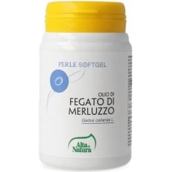 Fegato di merluzzo -  Vitamin E and D supplement 100 Pearls