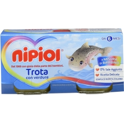 Homogenized Trout fillets with vegetables 2x80 g