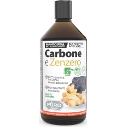 Puro - purifying shower gel with coal and ginger 500 ml