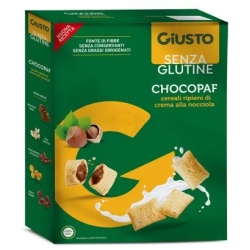 Senza glutine - Chocopaf Cereals filled with hazelnut cream 300 g