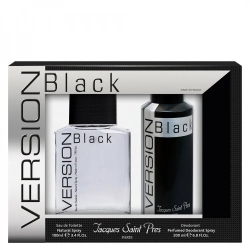 Jacques Saint Pres Version Black - Man Gift Set
