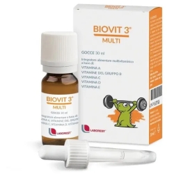 Biovit 3 Multi Gocce Vitamin Supplement 30 ml