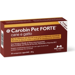 Carobin Pet Forte Dog and Cat Complementary feed 30 Tablets