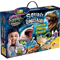 Crazy Science Sharks And Dinosaurs - Education Game Italian Version