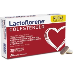Lactoflorene Colesterolo - Probiotics Supplement 30 Tablets