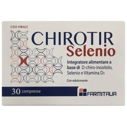 Chirotir Selenio - Metabolism supplement 30 tablets