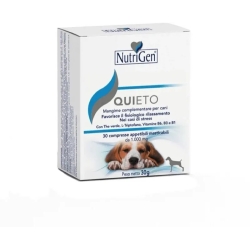 Quieto - Complementary Feed For Dogs 30 Tablets