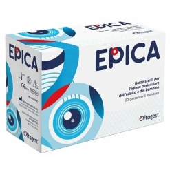 Epica - 20 Sterile disposable gauzes for periocular hygiene