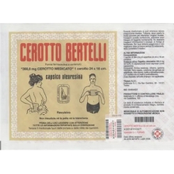 Bertelli Medicated Patch 368.6 mg 16x24 cm