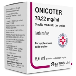 Onicoter 78,22 mg/ml - Medicated nail polish 6,6 ml