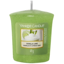 Vanilla lime votive - scented candle